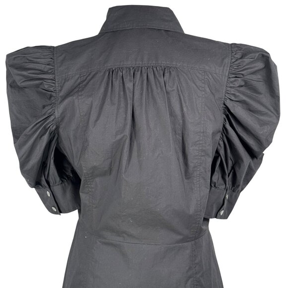 FRAME Gillian Dress in Black Size Medium - Picture 11 of 15